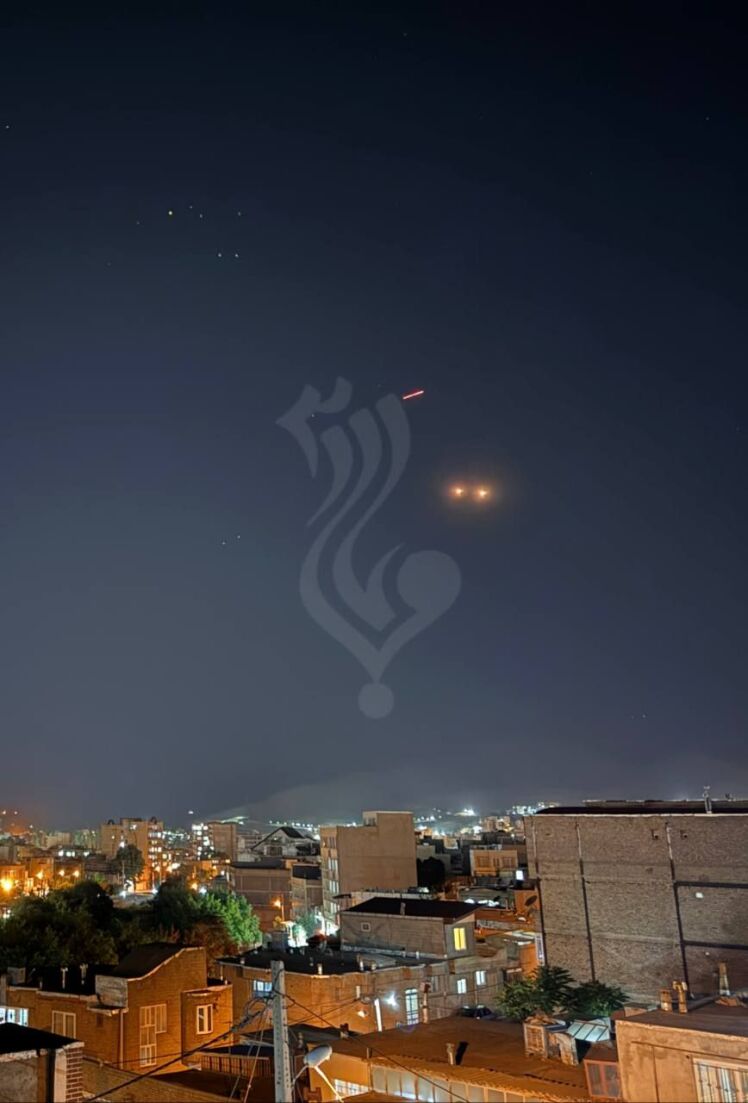 فعالیت پدافند مهاباد در شامگاه دوشنبه 