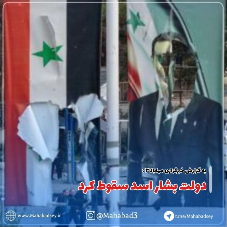 دولت بشار اسد سقوط کرد